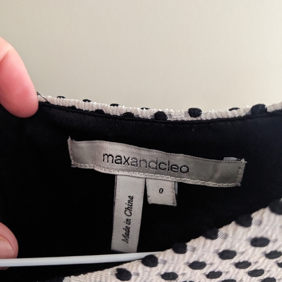 Polka dot Max and Cleo XS cocktail dress - Picture 8 of 8